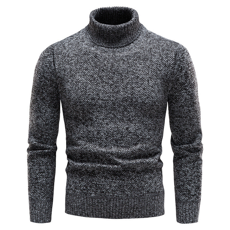Men's turtleneck sweater made of high-quality wool Lisslune