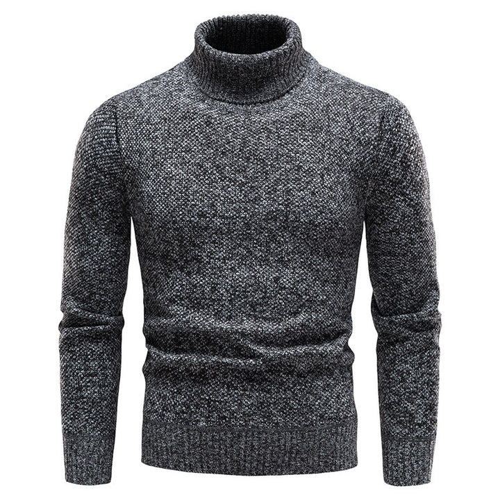 Men's turtleneck sweater made of high-quality wool Lisslune