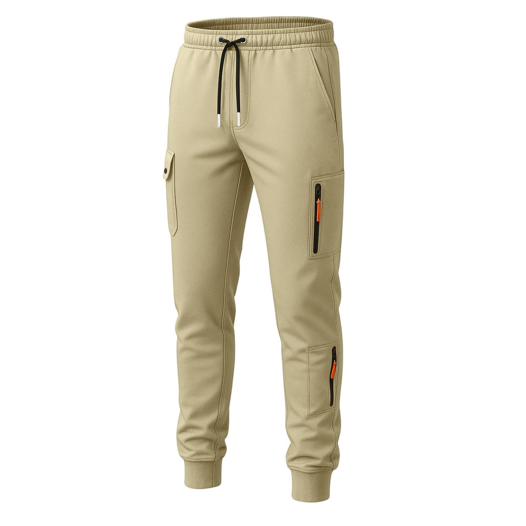Men's functional cargo jogging pants with pockets Lisslune