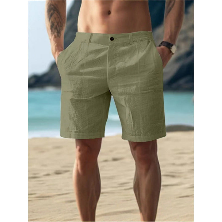 Men's swim shorts with quick-drying material and practical side pockets Lisslune