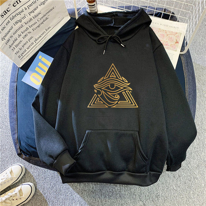 Women's hoodie with artistic graphic design Lisslune