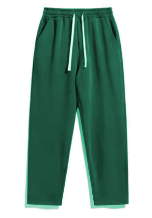 Women's casual sports pants with elastic waistband and side pockets Lisslune