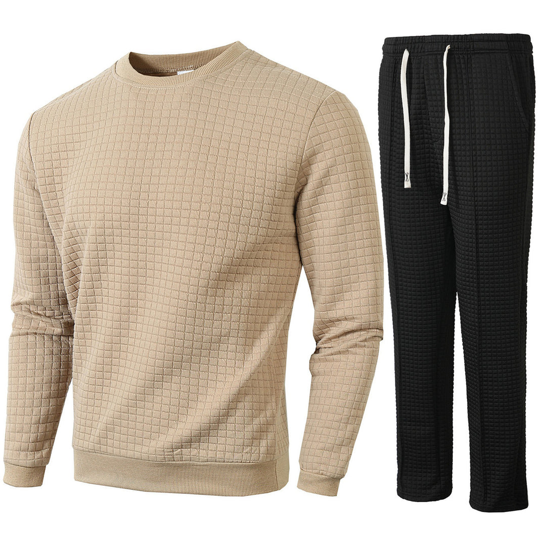 Men's cozy sweatshirt and jogger set Lisslune