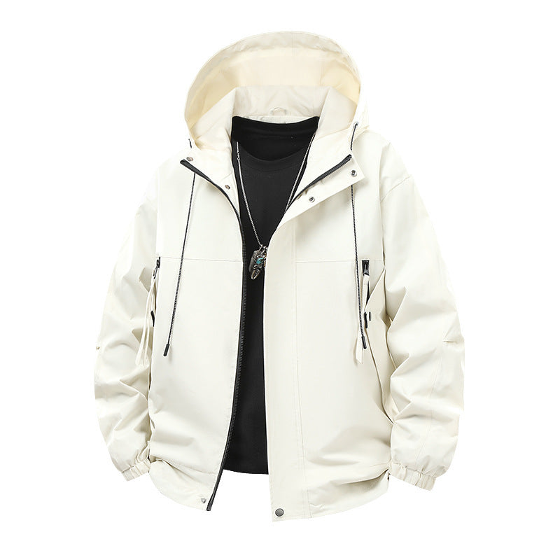 Men's technical outdoor jacket with breathable membrane and multifunctional pockets Lisslune