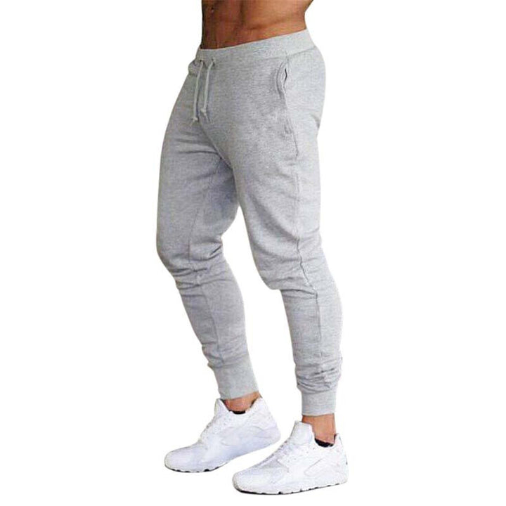 Men's Comfortable Fitness Joggers with Elastic Waistband Lisslune