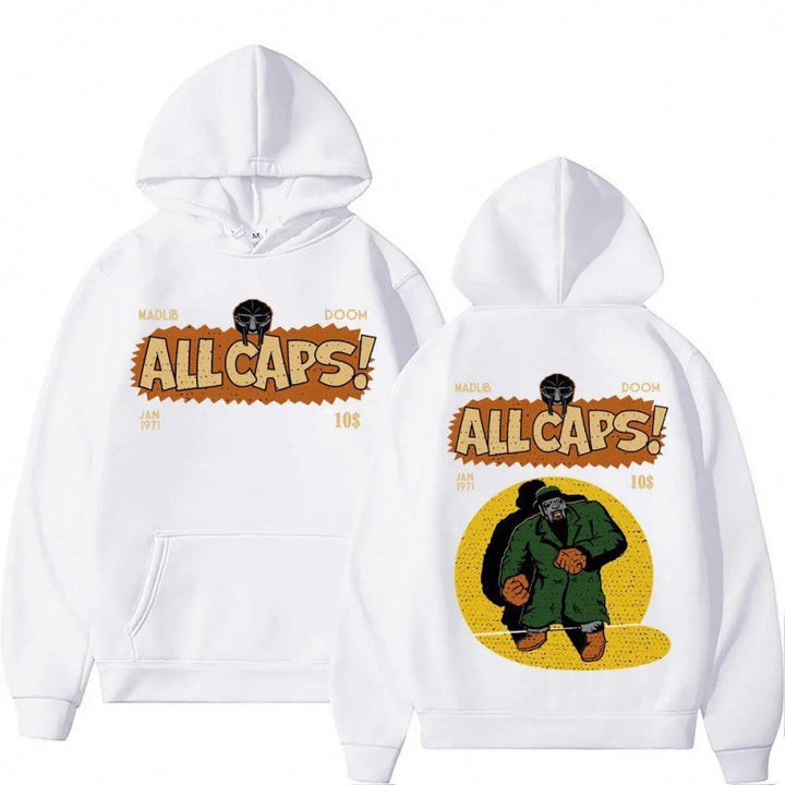 Women’s hoodie with creative comic print Lisslune