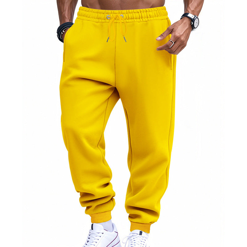Men's sporty jogging pants with elastic waistband and side pockets Lisslune