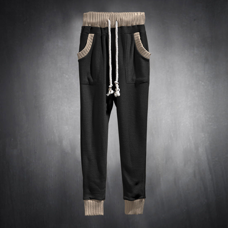 Men's sporty jogging pants with comfortable side pockets and elastic waistband Lisslune