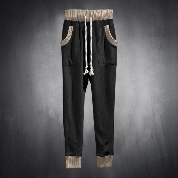 Men's sporty jogging pants with comfortable side pockets and elastic waistband Lisslune