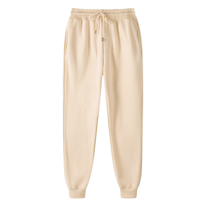 Men's sporty leisure pants with elastic waistband and practical pockets Lisslune