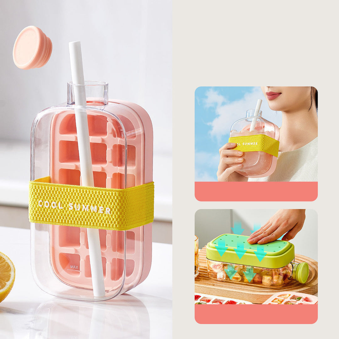 Lisslune | Practical 2in1 Ice Cube Bottle