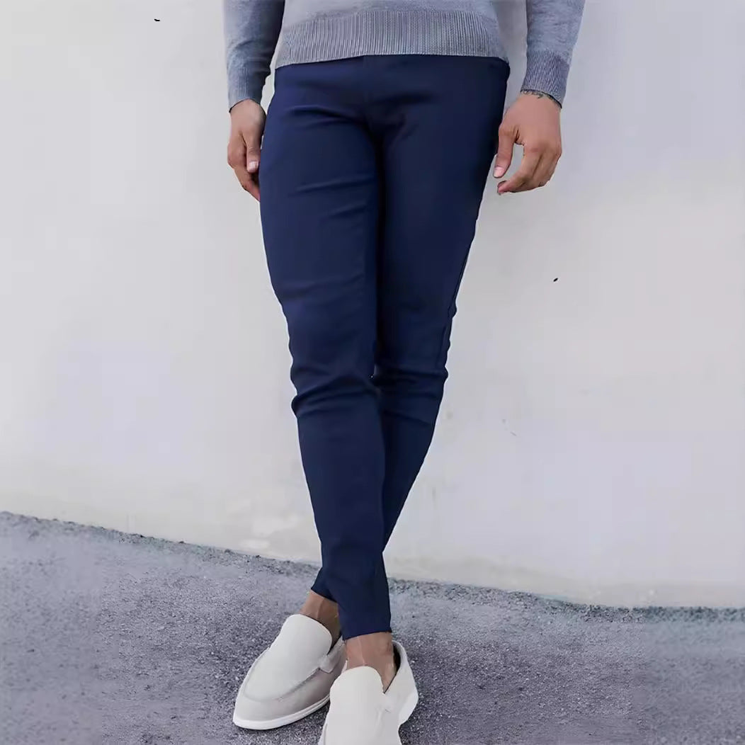 Men's Slim-Fit Pants with innovative stretch material Lisslune