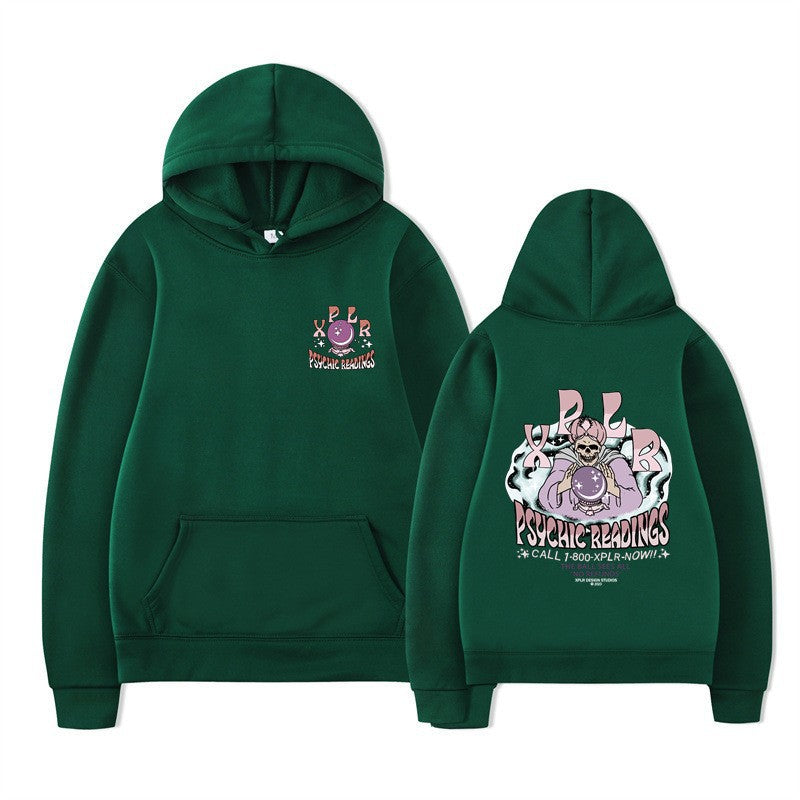 Women's hoodie with creative graphic design Lisslune