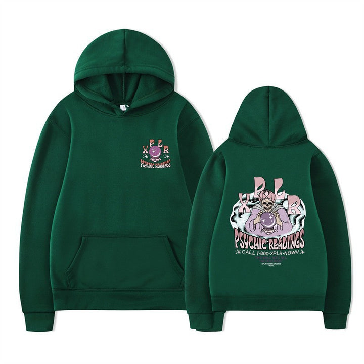 Women's hoodie with creative graphic design Lisslune