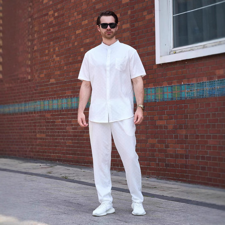 Men's elegant and comfortable leisure suit combination Lisslune