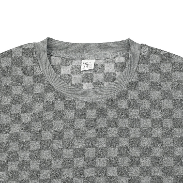 Men's Oversized Sweatshirt with Textured Pattern Lisslune