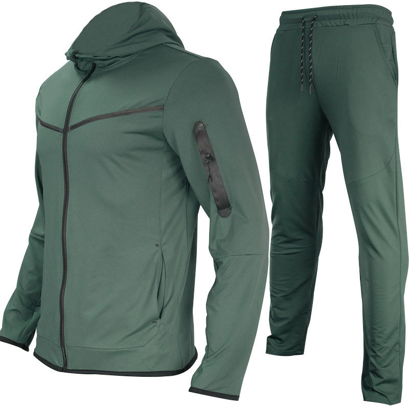 Men's tracksuit with breathable hoodie and comfortable joggers Lisslune