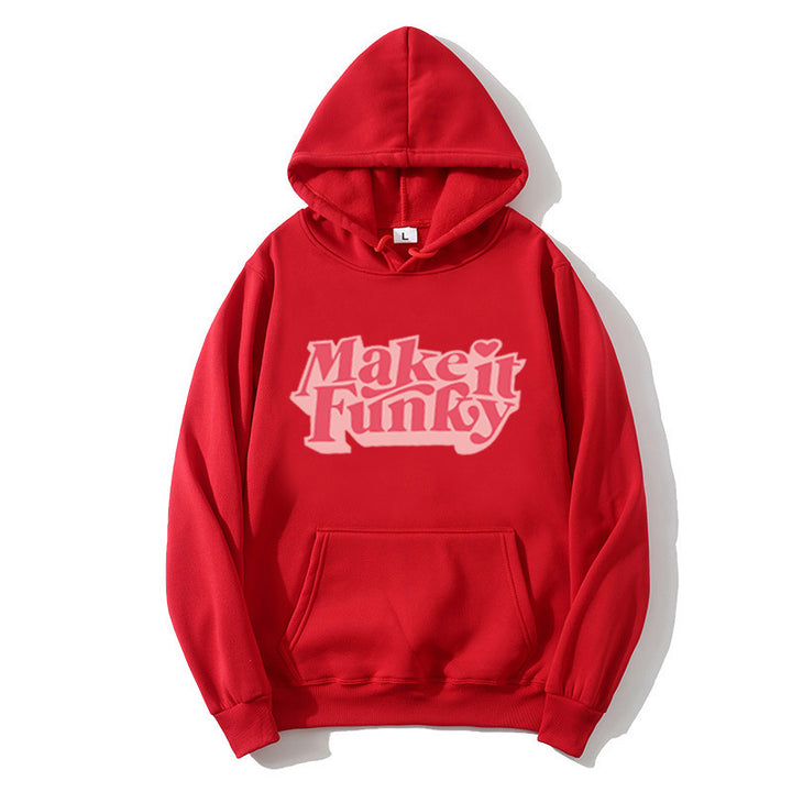 Women's hoodie with playful print Lisslune