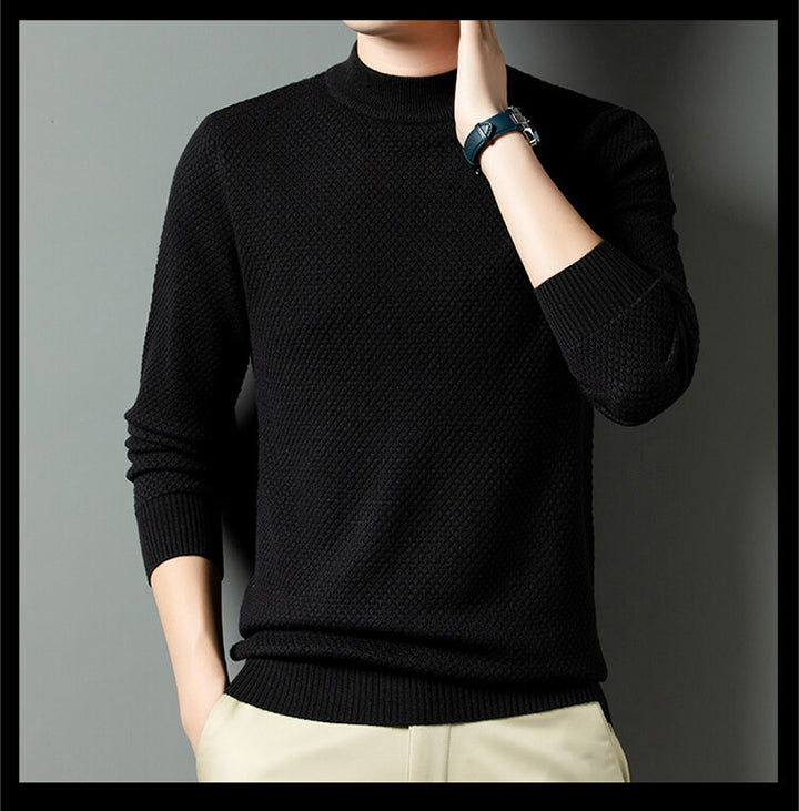 Men's Structured Sweater in Modern Design Lisslune