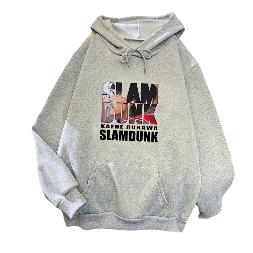 Women's hoodie with creative Slam Dunk design Lisslune