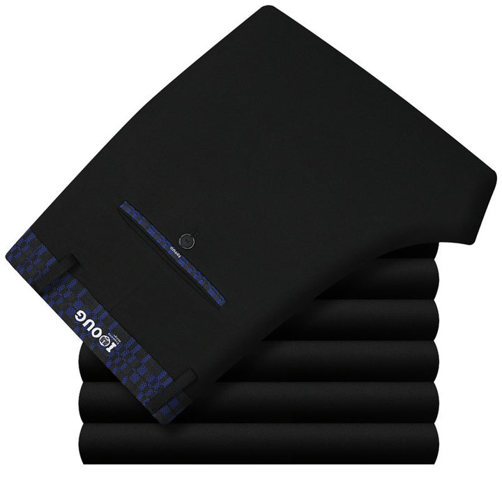 Men's High Quality Fabric Trousers in Elegant Cut Lisslune