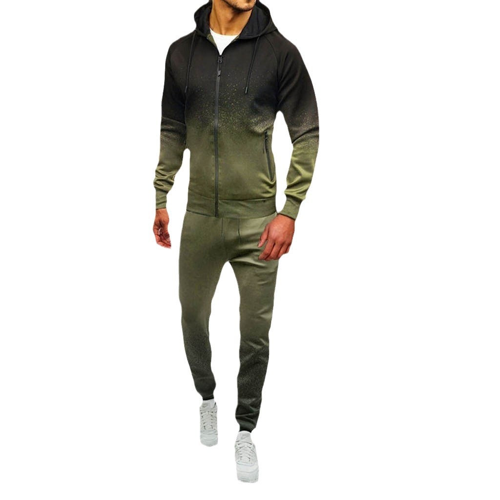 Men's tracksuit with modern gradient and comfortable material Lisslune