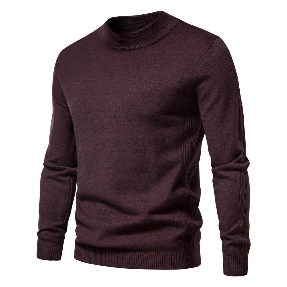 Men's elegant turtleneck sweater made of fine wool Lisslune