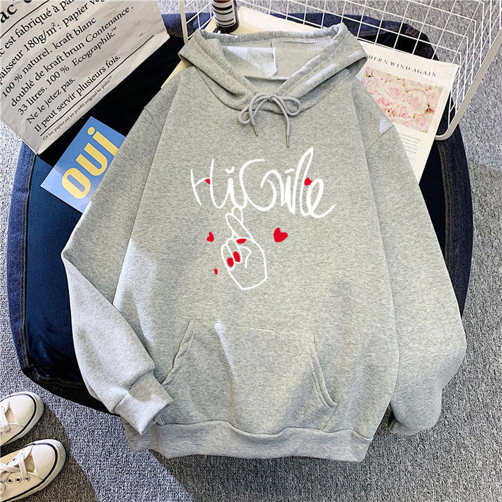Women hoodie with creative graphic design Lisslune