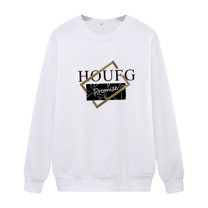 Women's casual sweatshirt with modern graphic print Lisslune