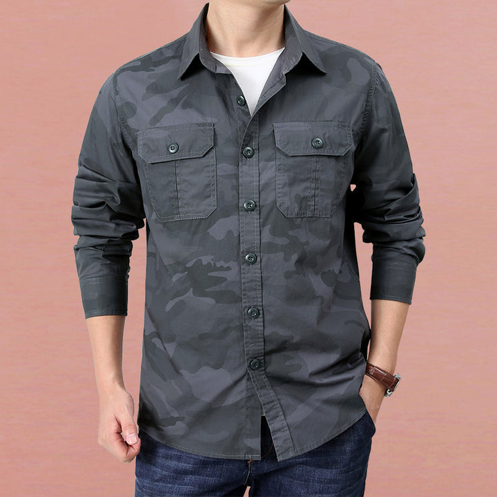 Men's Camouflage Shirt Lisslune