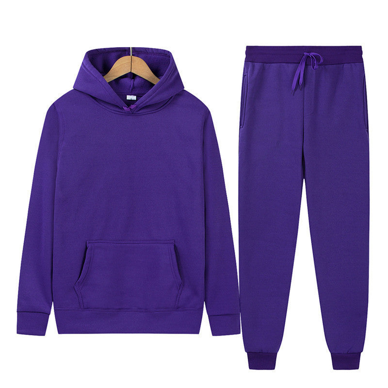 Women's Hooded Sweater and Jogging Pants Set made of high-quality Cotton Blend Lisslune