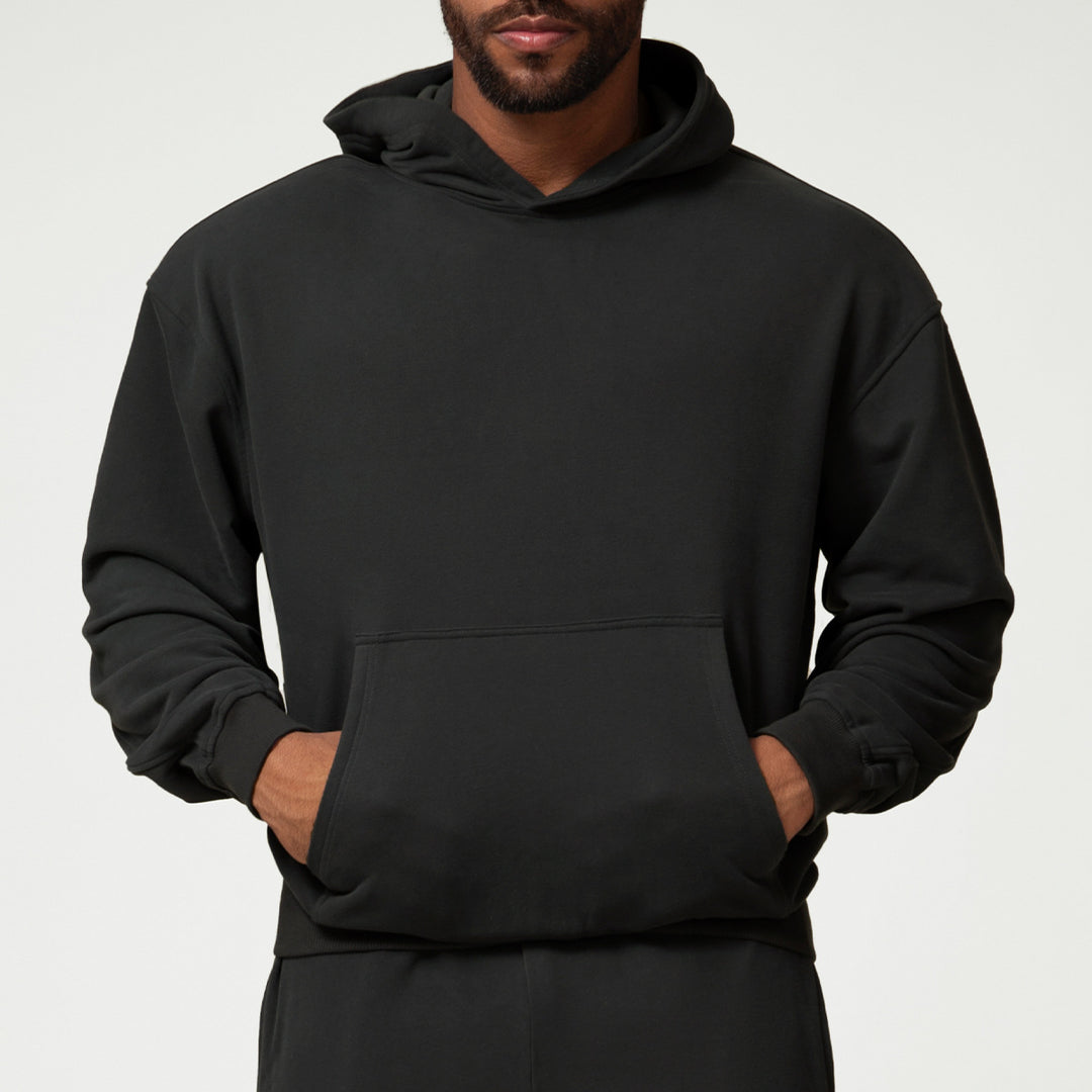 Men's Casual Hoodie Made Of Soft Cotton Blend Lisslune