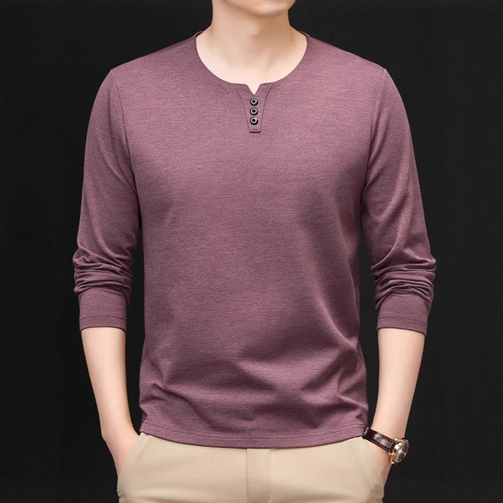 Men's Long Sleeve Shirt Lisslune