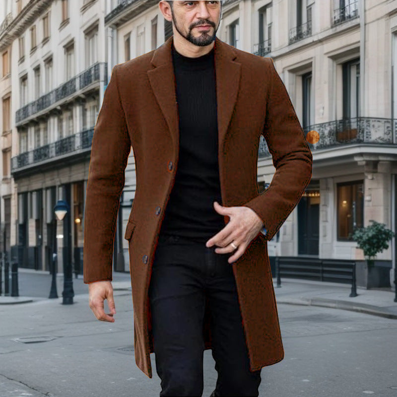 Men's elegant wool coat Lisslune 1760428448