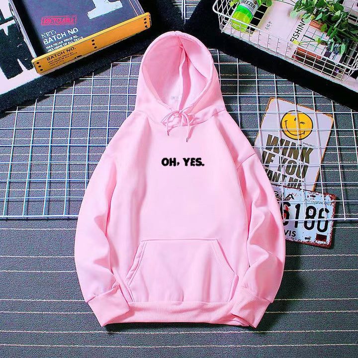Women's Cozy Hoodie with Casual Print Lisslune