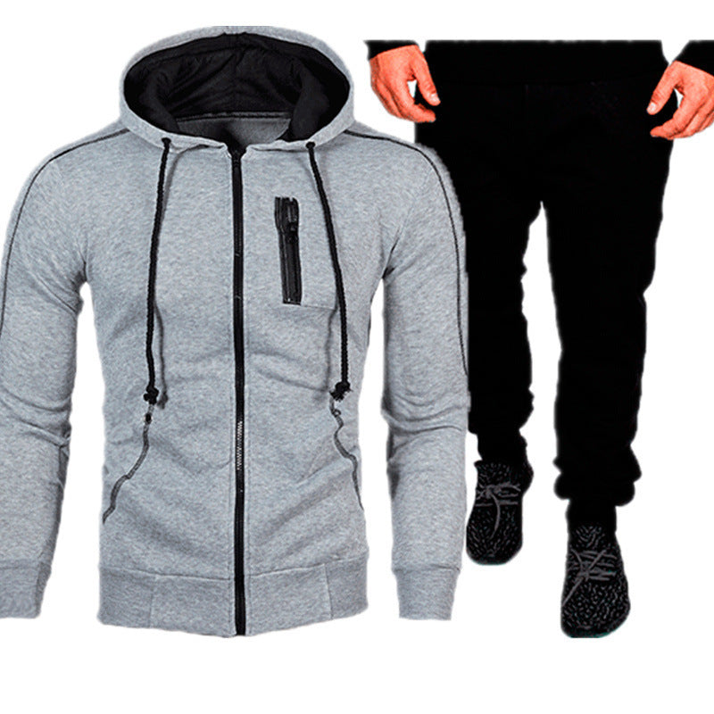 Men's sporty hoodie and jogging pants set Lisslune