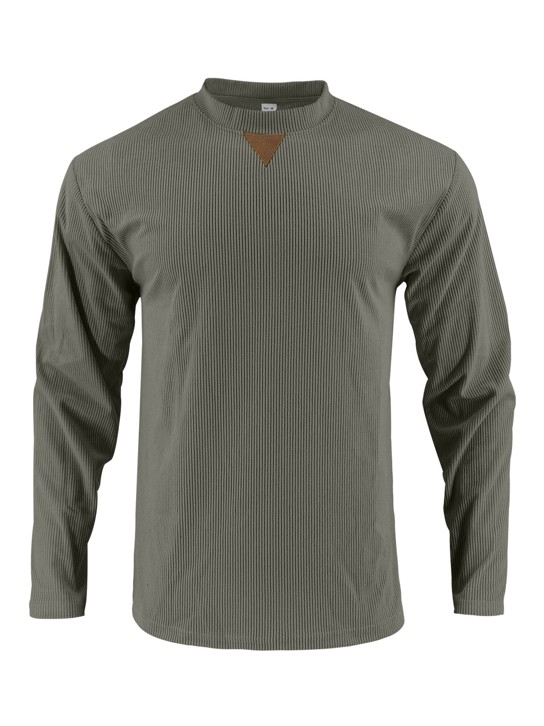 Men's sporty long-sleeve shirt with innovative texture design Lisslune
