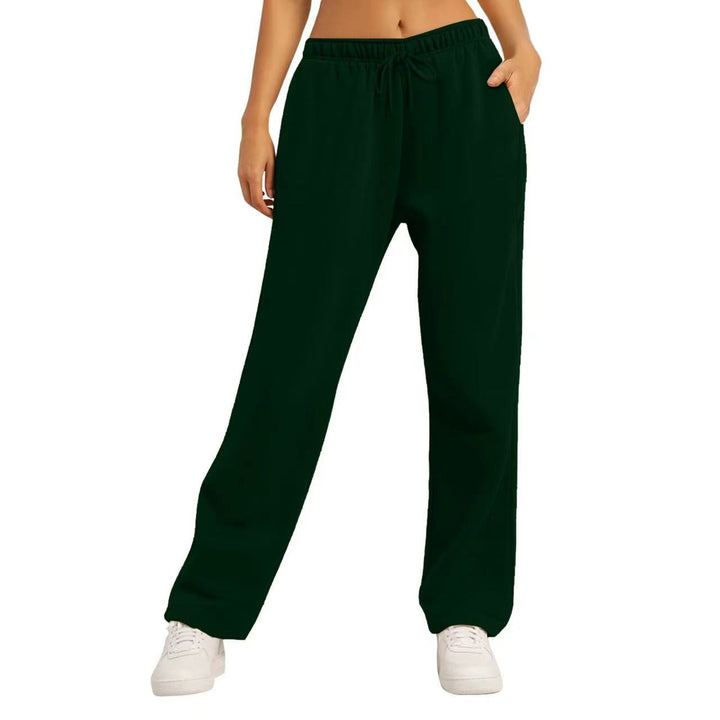 Ladies Comfortable Casual Jogging Pants with Side Pockets Lisslune