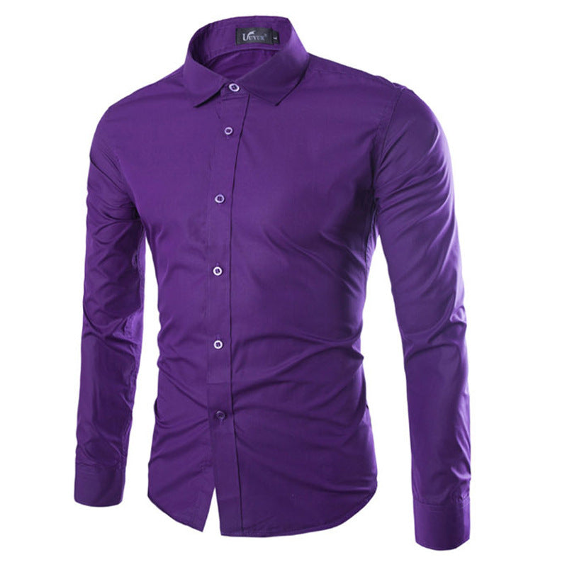 Men's elegant long sleeve shirt Lisslune