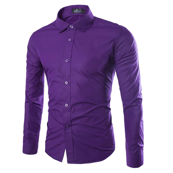 Men's elegant long sleeve shirt Lisslune