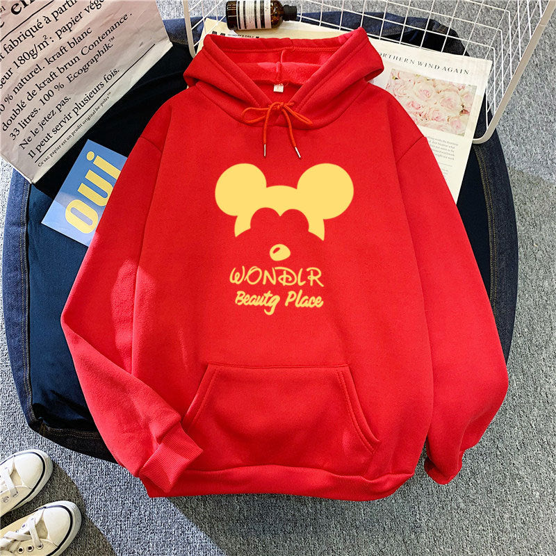 Women's hoodie with playful animal motif Lisslune