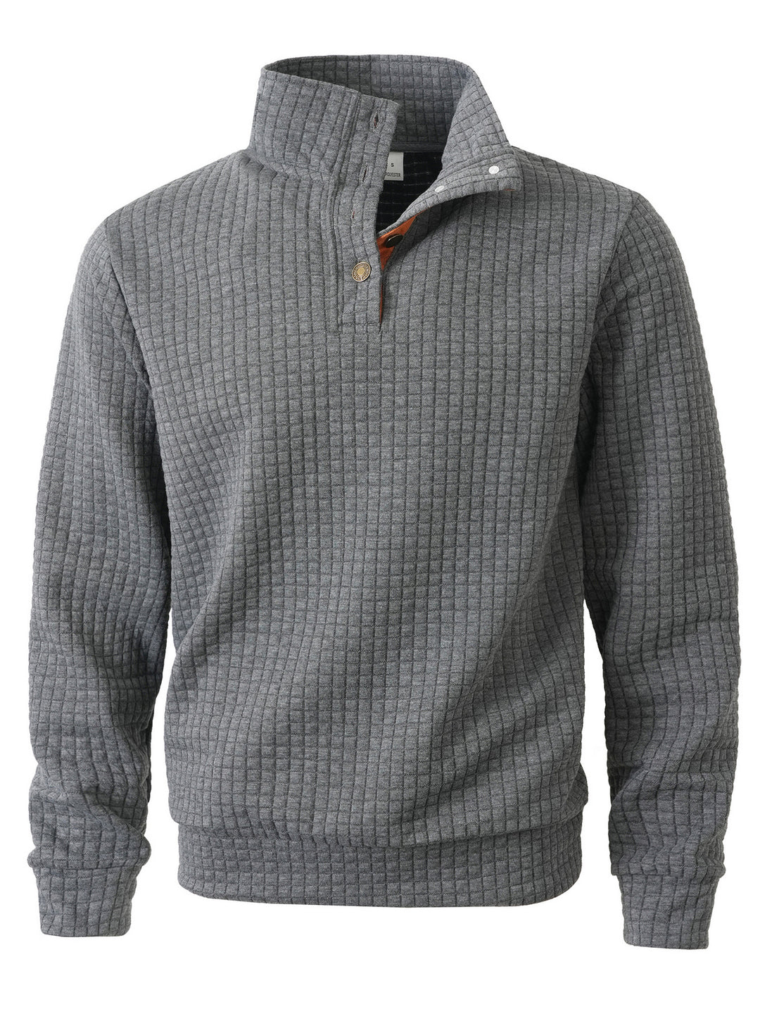 Men's stylish sweater with fashionable stand-up collar Lisslune