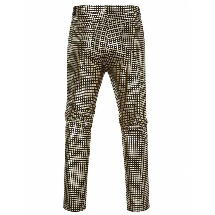 Men's fashionable shiny leisure pants Lisslune