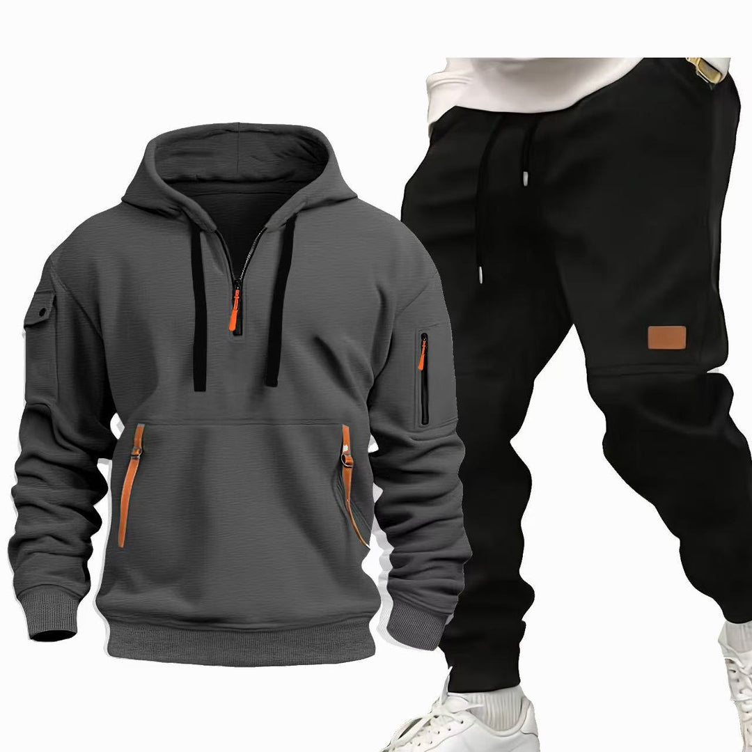 Men's Functional Hoodie and Jogging Pants Set Lisslune