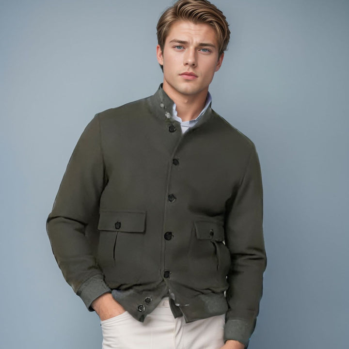 Men's fashionable utility jacket with practical pockets Lisslune 1760428331