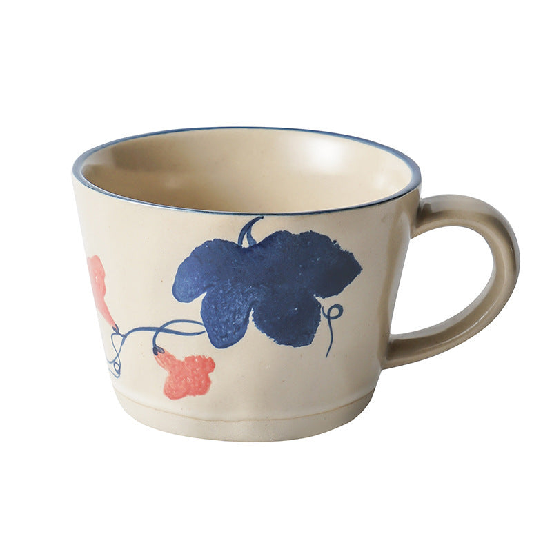 Lisslune | Hand-painted flower mug