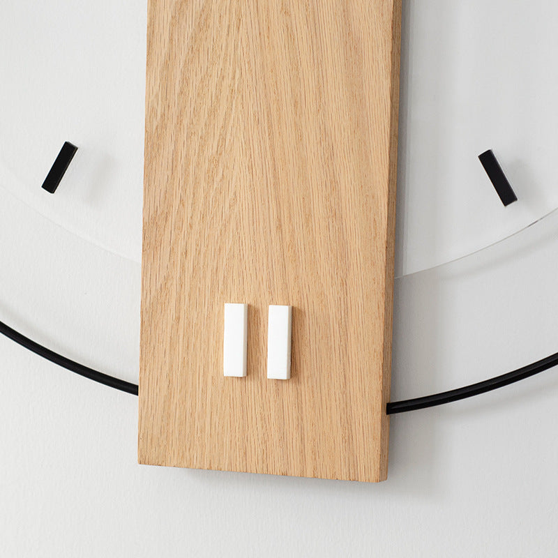 Lisslune | Solid Wood Nordic Wall Decoration Clock 40cm