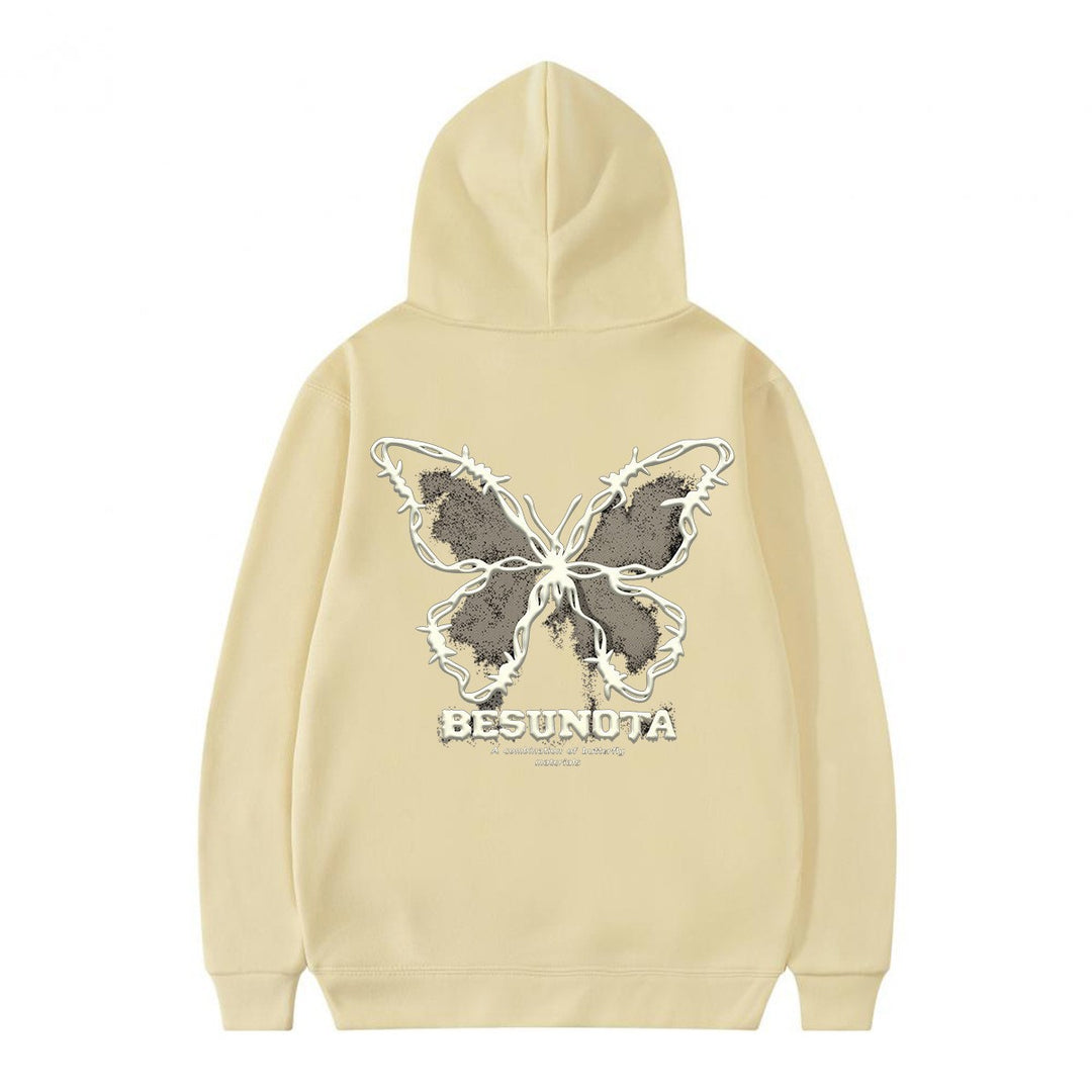 Women's hoodie with creative butterfly motif Lisslune