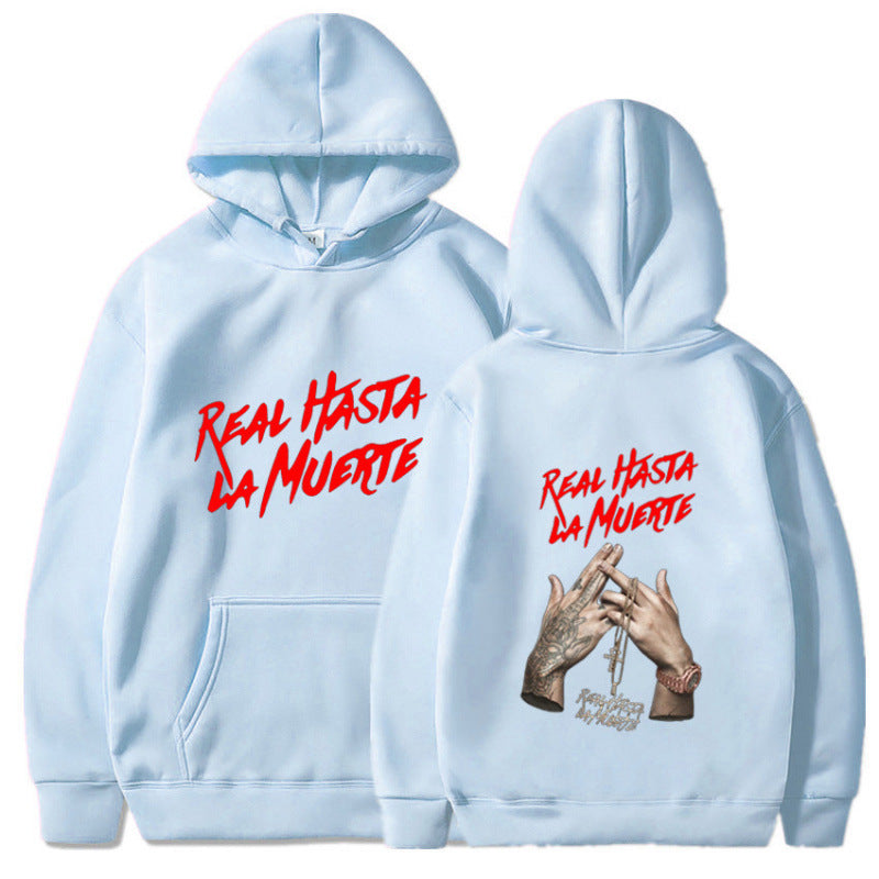 Women's hoodie with eye-catching lettering in urban style Lisslune