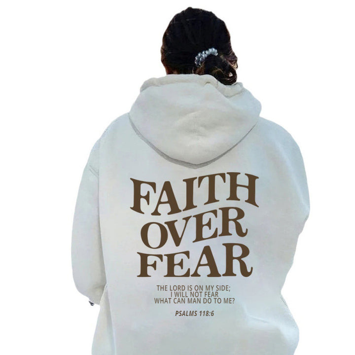 Women's hoodie with inspiring lettering and comfortable fit Lisslune